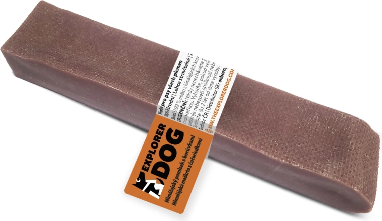Explorer Dog himálajský sýrový pamlsek s borůvkami pro psy, velikost XL