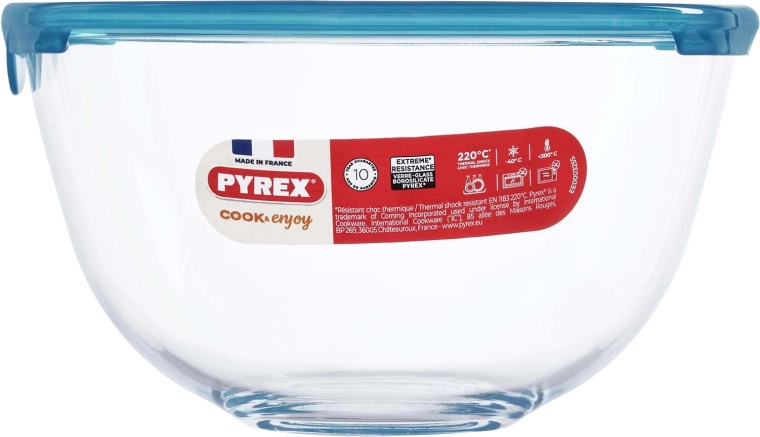 Skleněná mísa s víkem Pyrex 1 l, 17 cm