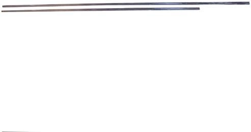 Hliníková záclonová tyč 120 cm