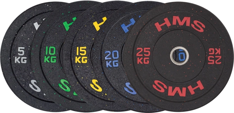 Olympijský bumper kotouč HMS 5 kg