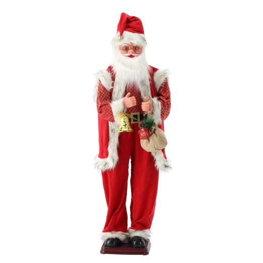 Vánoční dekorace Santa claus 150 cm
