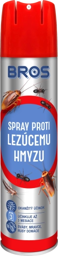 Bros sprej proti lezoucímu hmyzu 400 ml