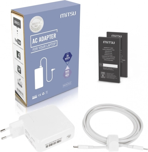 Nabíječka k notebooku Mitsu USB-C 96 W