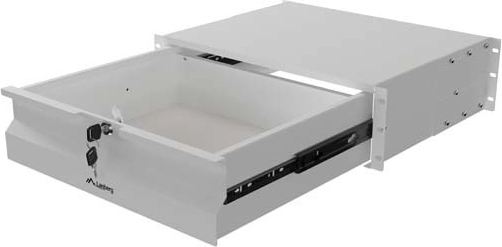 Lanberg zásuvka do racku 19" 3U 360 mm šedá