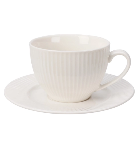 Porcelánový šálek s podšálkem 240 ml z New Bone China