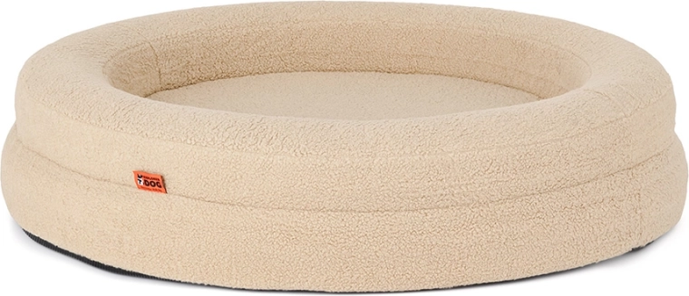 Ortopedický pelech pro psy Explorer Dog Dognut M/L 100 cm sandy beige