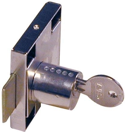 Zásuvkový zámek AVES 118 nikl