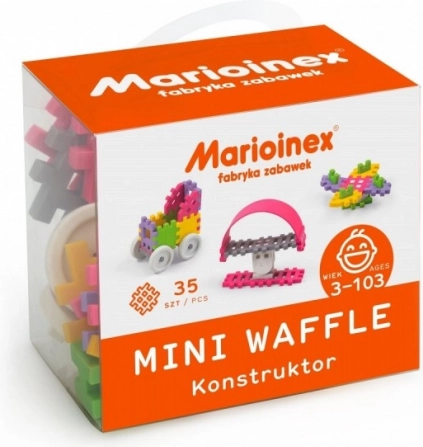 Stavebnice Mini Waffle 35 ks pro dívky