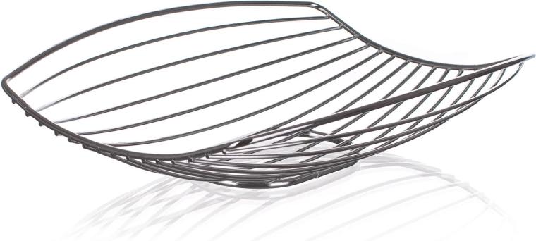 Košík na ovoce Linea chrom 30 × 20,5 × 7 cm