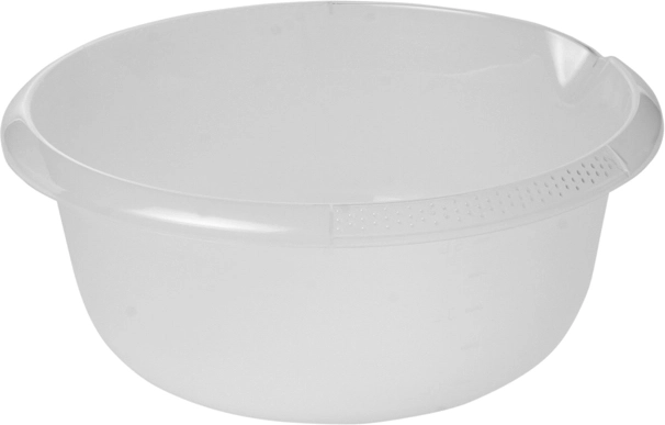 Kulatá miska s výlevkou 6 l transparentní 32 × 13 cm