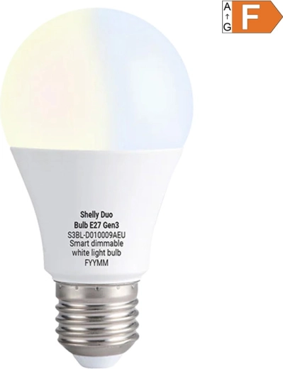 Shelly duo bulb gen3 chytrá led žárovka e27