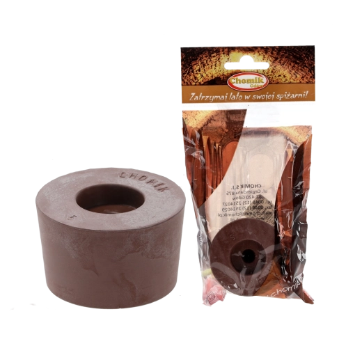 Gumový kvasný korek s otvorem pro balon 54 l