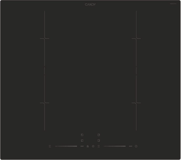Indukční varná deska 60 cm s propojitelnými zónami a Sliderem