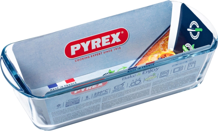 Skleněná forma na biskupský chlebíček Pyrex 1,5 l