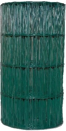 Zahradní svařované pletivo zelené 100 × 50 mm, výška 80 cm, drát 2,2 mm, 15 m