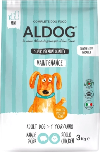 Aldog Maintenance Mini granule pro aktivní dospělé psy malých plemen 3 kg