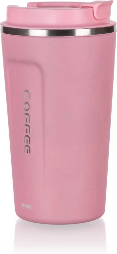 Termohrnek ARTY 450 ml růžový nerez