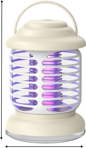 Přenosná UV lampa proti hmyzu na komáry a mouchy - 1 kus