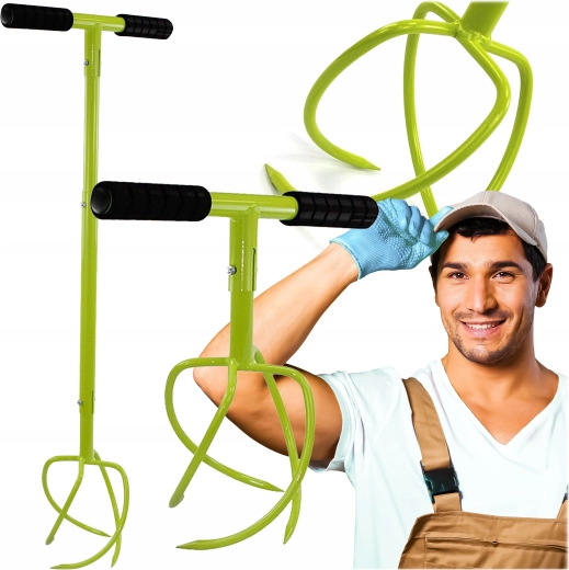 Ruční kultivátor a aerátor půdy