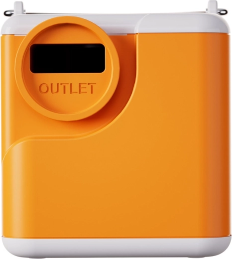 Flextail Nano pump 5c2 přenosná pumpa 3v1 s kempingovým světlem (oranžová)