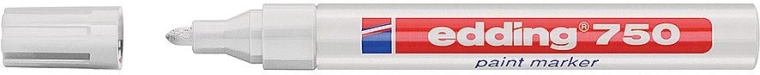 Lakový popisovač bílý Edding 750