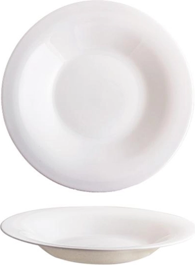 Hluboký talíř Elba 24 cm z opálového skla