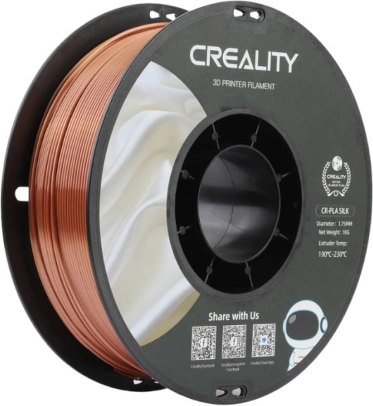 Filament CR-PLA Silk Creality měděný