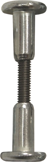 Spojovací kování 32 mm z pozinkované oceli, 50 ks