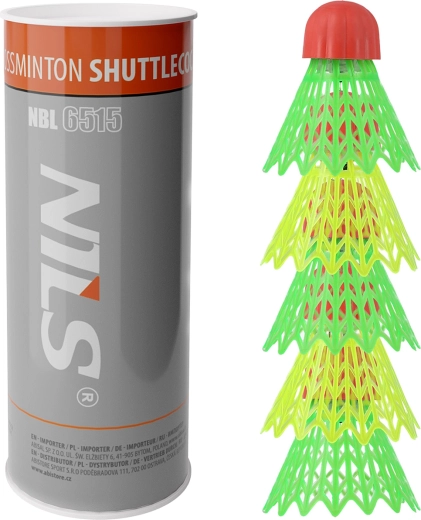 Crossmintonové míčky NILS NBL6515, 5 ks