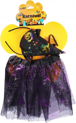 Karnevalový kostým Čarodějnice a Pavouk