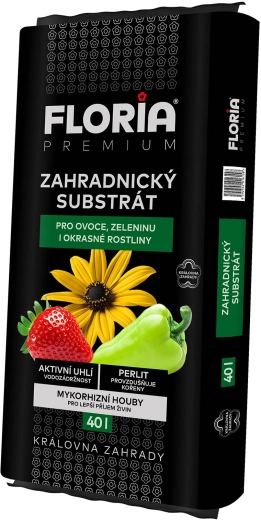 Zahradnický substrát FLORIA 40 l