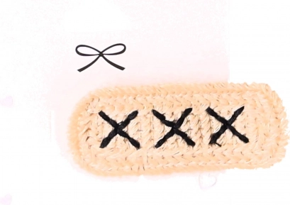 Sada roztomilých spon do vlasů 10 ks – béžové, boho styl