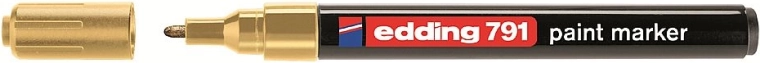 Lakový popisovač zlatý Edding 791