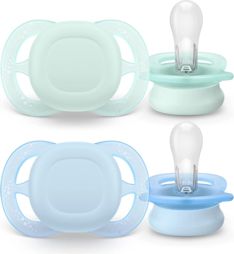 Philips Avent šidítko UltraSoft pro novorozence 0–2 m, 2 ks