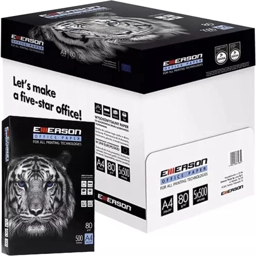 Kancelářský papír A4 80 g/m² – karton 5 x 500 listů