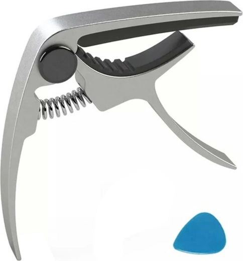 Univerzální kapodastr na kytaru s plektren