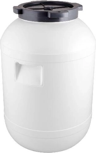 Plastový sud na zelí 60–65 l se šroubovacím víkem