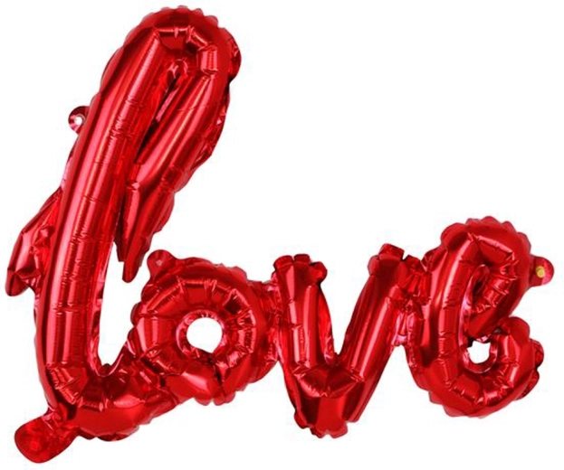 Fóliový balónek LOVE 68 cm