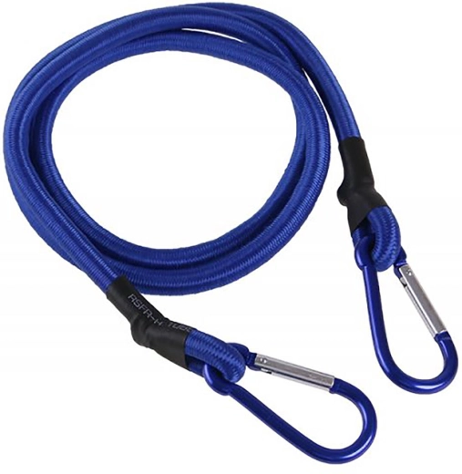 Elastické upínací lano s karabinami 1 m