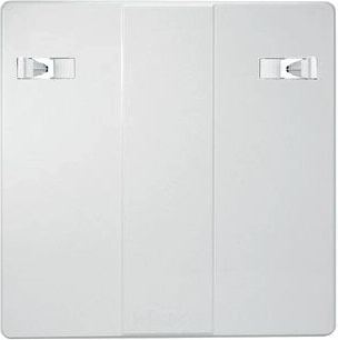 Revizní dvířka 400 × 400 mm plast bílá