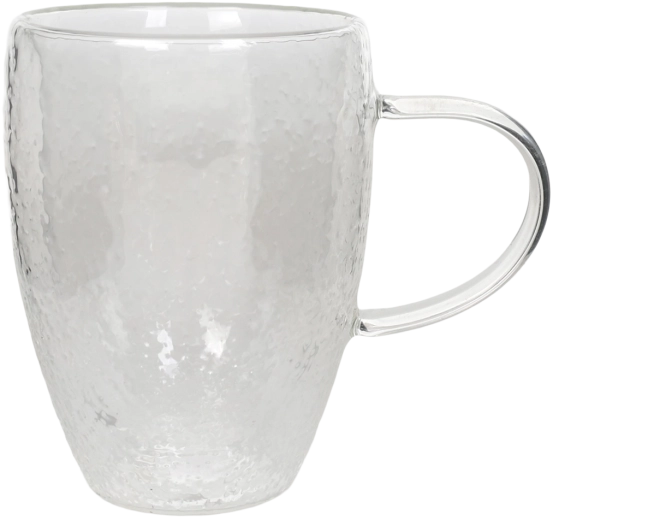 Sada 2 termo sklenek FROST s dvojitou stěnou a uchem 340 ml