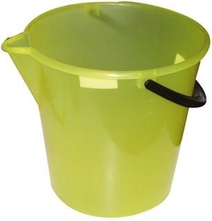 Vědro 12 l s měrkou a výlevkou, plast, mix barev