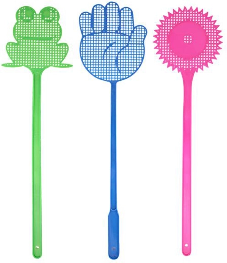 Plácačky na mouchy TORO, sada 3 ks