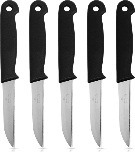 Sada kuchyňských škrabacích nožů z nerezové oceli, 5 ks