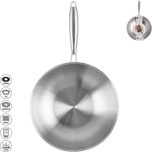 Orion pánev wok Steela 30 cm