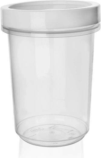 Dóza na potraviny se šroubovacím víkem a těsněním 500 ml