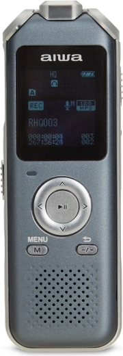 Aiwa digitální dyktafon DVR-M700 16 GB stříbrný