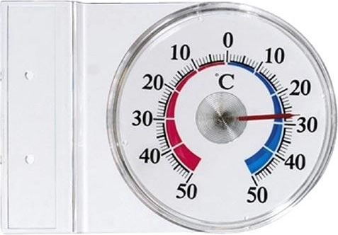 Okenní kulatý teploměr 7 cm PH