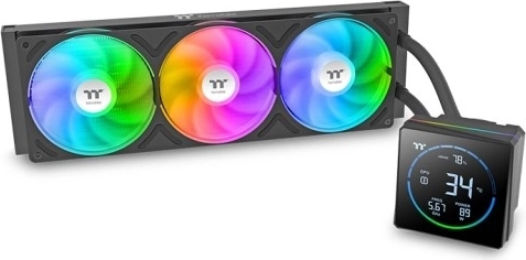 Kapalinové chlazení AIO Thermaltake TH360‑S V3 ARGB s LCD displejem