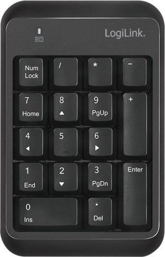 Bluetooth numerická klávesnice LogiLink v5.1 černá